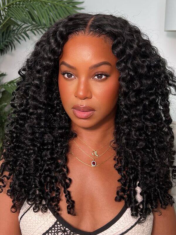 13x6 Glueless Lace Front Wig – Pre-Everything Drawstring Dome Cap, 180% Density Wear & Go Wig – US Stock