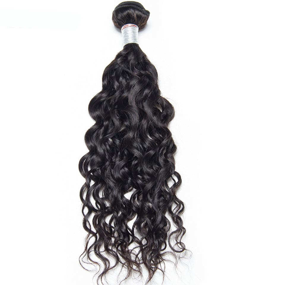 Indian Water Wave Virgin Hair 3 Bundles Human Hair Extension 8-40 inches