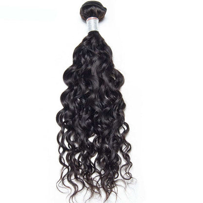 Indian Water Wave Virgin Hair 3 Bundles Human Hair Extension 8-40 inches