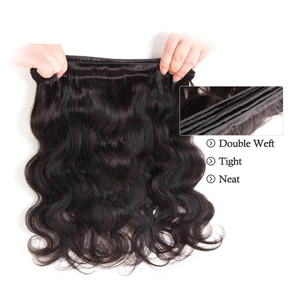 (B1) Brazilian Human Hair Body Wave 3 Bundles Virgin Hair Extensions For women 28 30 Inch