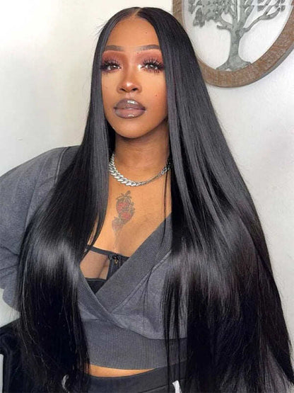 13x6 Glueless Lace Front Wig – Pre-Everything Drawstring Dome Cap, 180% Density Wear & Go Wig – US Stock