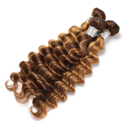 P4/27 Highlight Loose Deep Wave 3 Bundles(No Code Need)