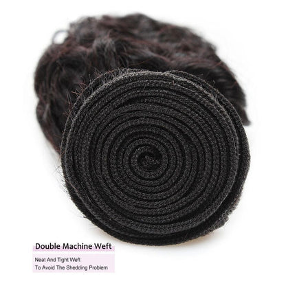 Brazilian Kinky Curly 4 Bundles Virgin Human Hair Extensions 8-40 inches