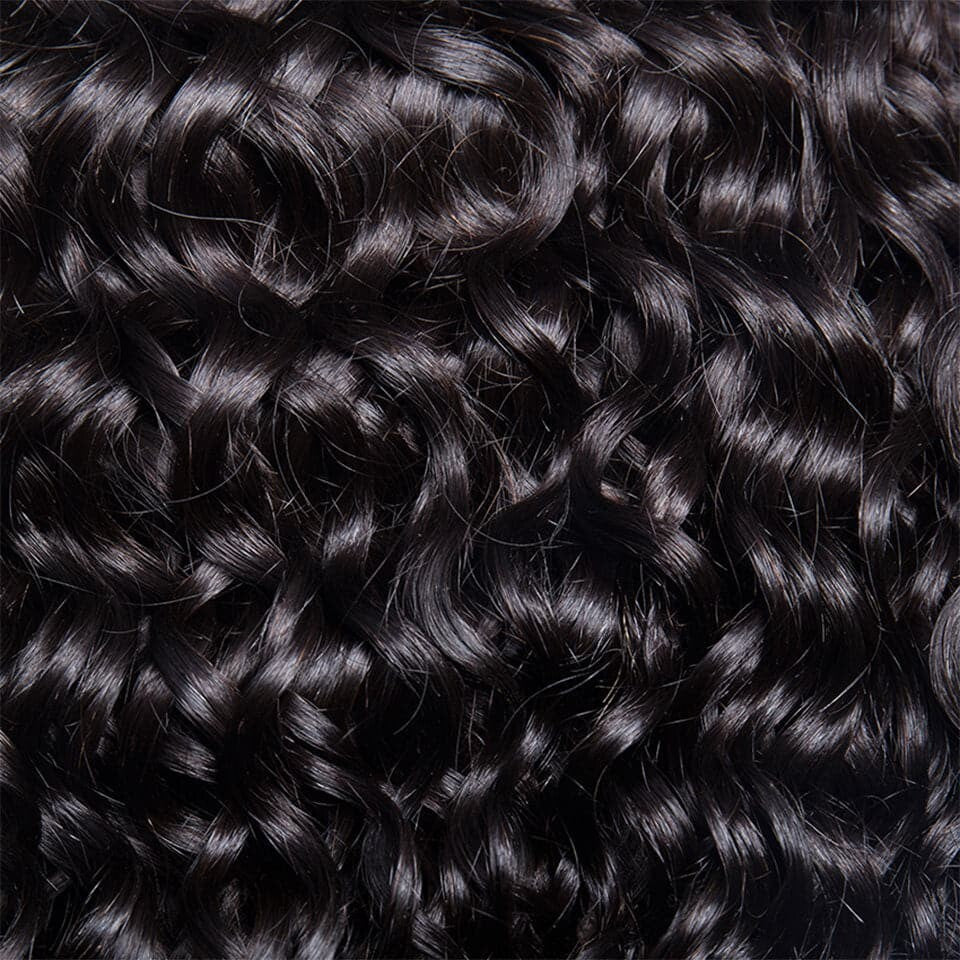 Indian Water Wave Virgin Hair 3 Bundles Human Hair Extension 8-40 inches
