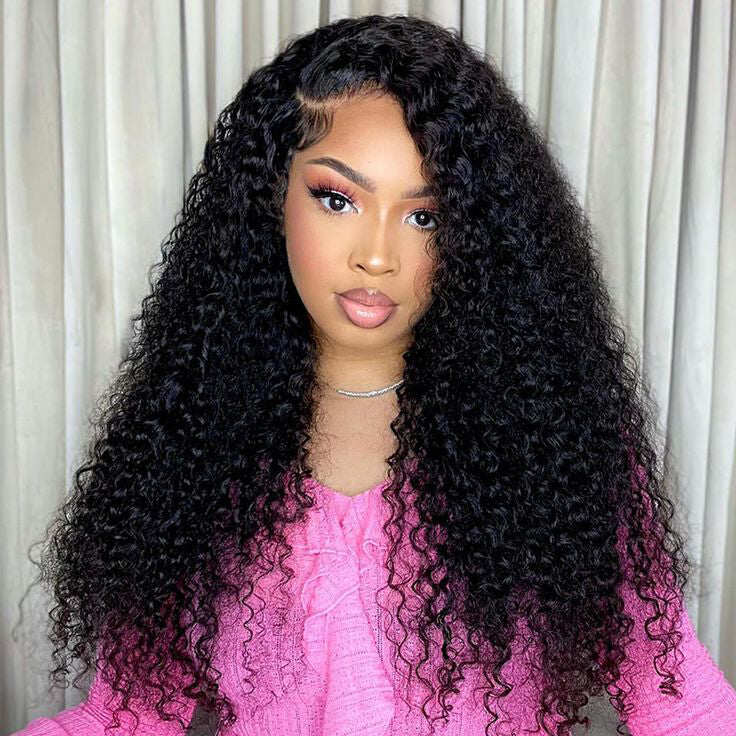 Brazilian Kinky Curly 4 Bundles Virgin Human Hair Extensions 8-40 inches
